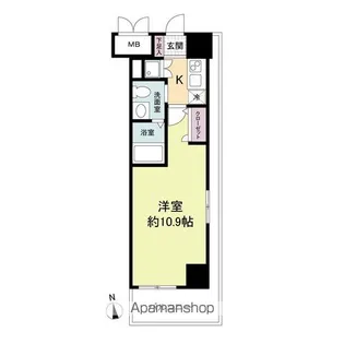 フェニックスレジデンス堺東【12階】の間取り