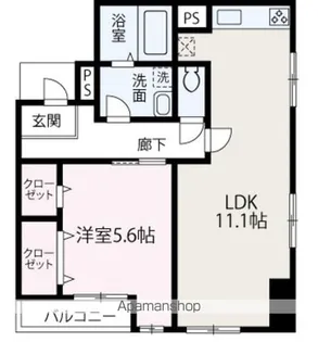 ステラハウス成増【103号室】の間取り
