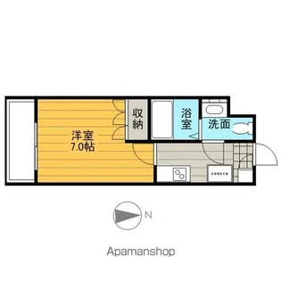 レジディア錦糸町【3階】の間取り