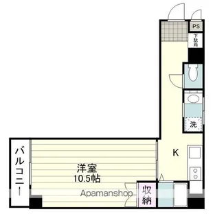 ペガサス10【505号室】の間取り
