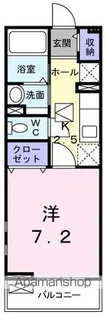 エレガンテ・フィオーレ A【2階】の間取り