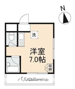 CALVERT西宝町【6階】の間取り