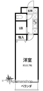 ミリアビタ実籾【2階】の間取り