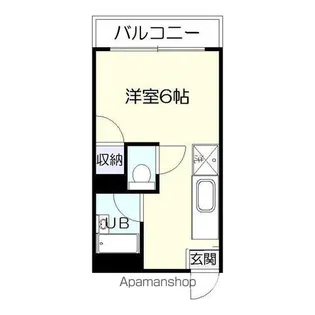 シャルルコーポ紫原【4階】の間取り
