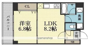 ミドエストツダ【2階】の間取り