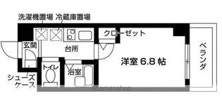 レジディア中野富士見台【1階】の間取り