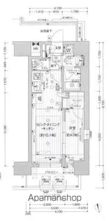 プレサンス ロジェ 車道駅前SOUTH【9階】の間取り