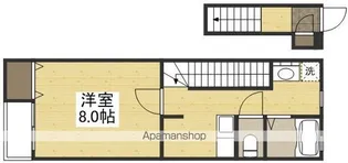 パシフィコノヴァ A棟【2階】の間取り
