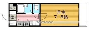 セレーネ蛍池【3階】の間取り