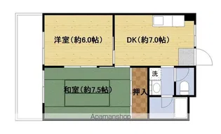 メゾン豊津【3階】の間取り