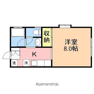 M−ROOF【102号室】の間取り