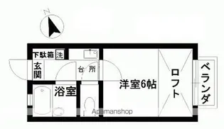 カーサグランデ【105号室】の間取り