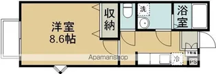 グランジュテ【2階】の間取り