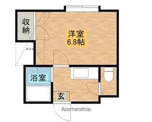 コンドウビル【202号室】の間取り