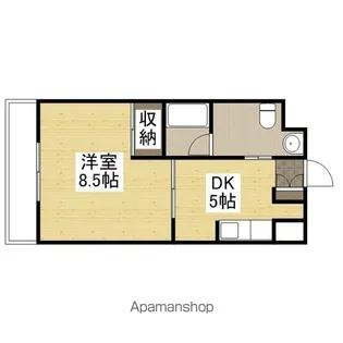 STAGE T3【203号室】の間取り