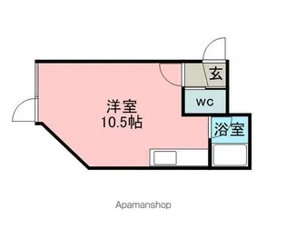 ミキハイツ【201号室】の間取り