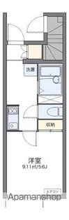 レオネクストパラシオン南明【103号室】の間取り