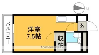 YSハイツ【3階】の間取り