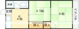 長池パンションC棟【C-3号室】の間取り