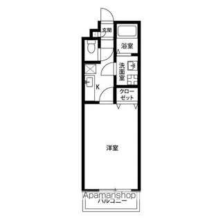 アンプルールブワ Y・S【1階】の間取り