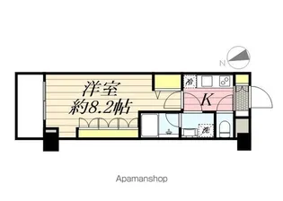 ブライズ神楽坂DUE【5階】の間取り