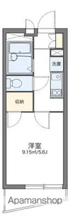 レオパレス久保吉【205号室】の間取り