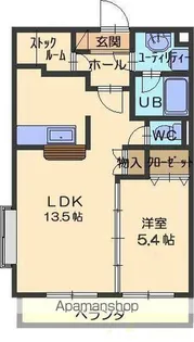 アヴニール【2階】の間取り