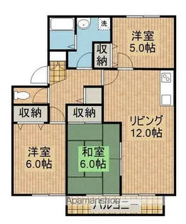 グローバルベレッジTANAKA【2階】の間取り