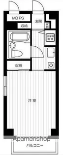 プレイス40【5階】の間取り