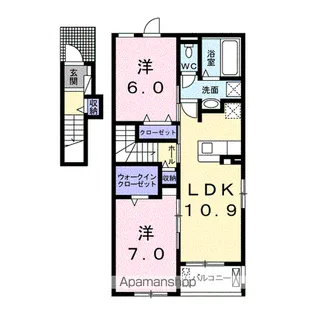 グランフォレスト【2階】の間取り