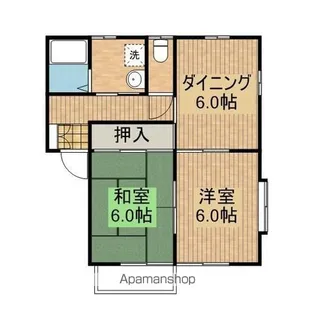 メゾンKM【2階】の間取り