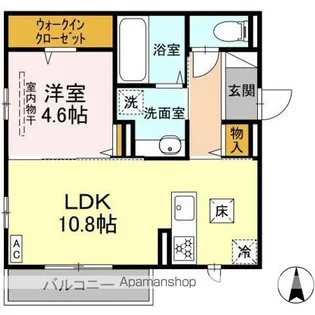 NORIA【1階】の間取り