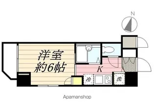 リヴシティ横濱新川町【5階】の間取り