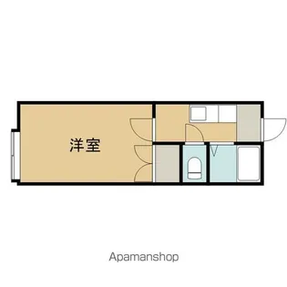 メゾンK4【105号室】の間取り