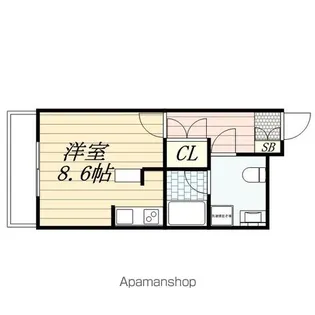 ダイワティアラ津田沼Ⅵ【3階】の間取り