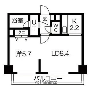 MYプラザ円山公園【3階】の間取り