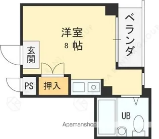 枚方パークアイランド125【1階】の間取り