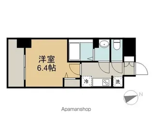 アステリ鶴舞トゥリア【14階】の間取り