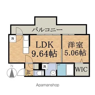 MODENA表参道【10階】の間取り