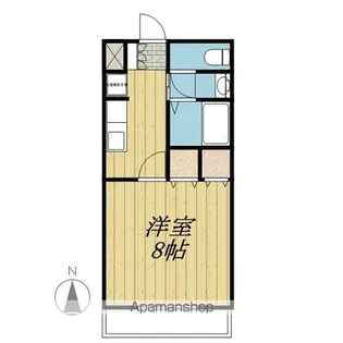 サンライズ【2階】の間取り