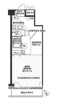 アーバンパーク溝の口【1階】の間取り