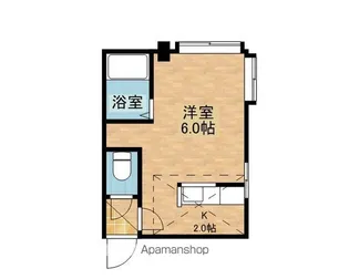 YTS40【201号室】の間取り