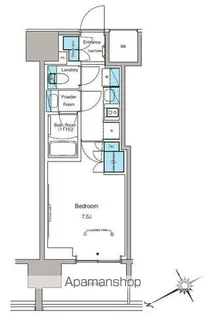 ルフォンプログレ蔵前プレミア【8階】の間取り