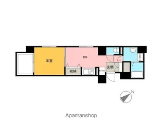 ブライズ神田岩本町【14階】の間取り