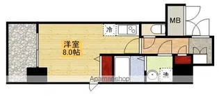 BPRレジデンス江坂【1101号室】の間取り