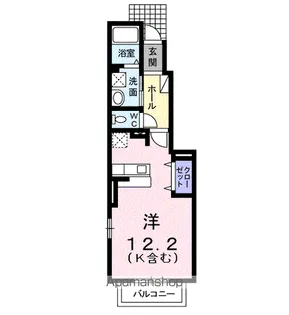 サンニーノ【1階】の間取り