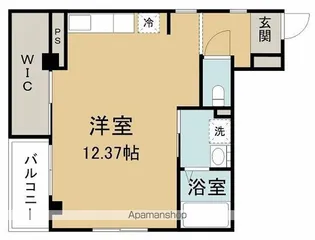 COFFRETあすか【2階】の間取り