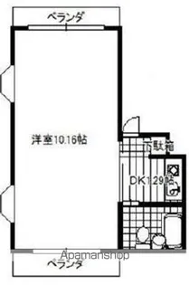 春風ビル【3階】の間取り