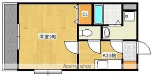 サリエンテ代官山Ⅱ【1階】の間取り