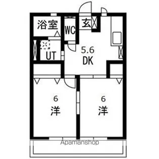アドバンスハイムB棟【1階】の間取り